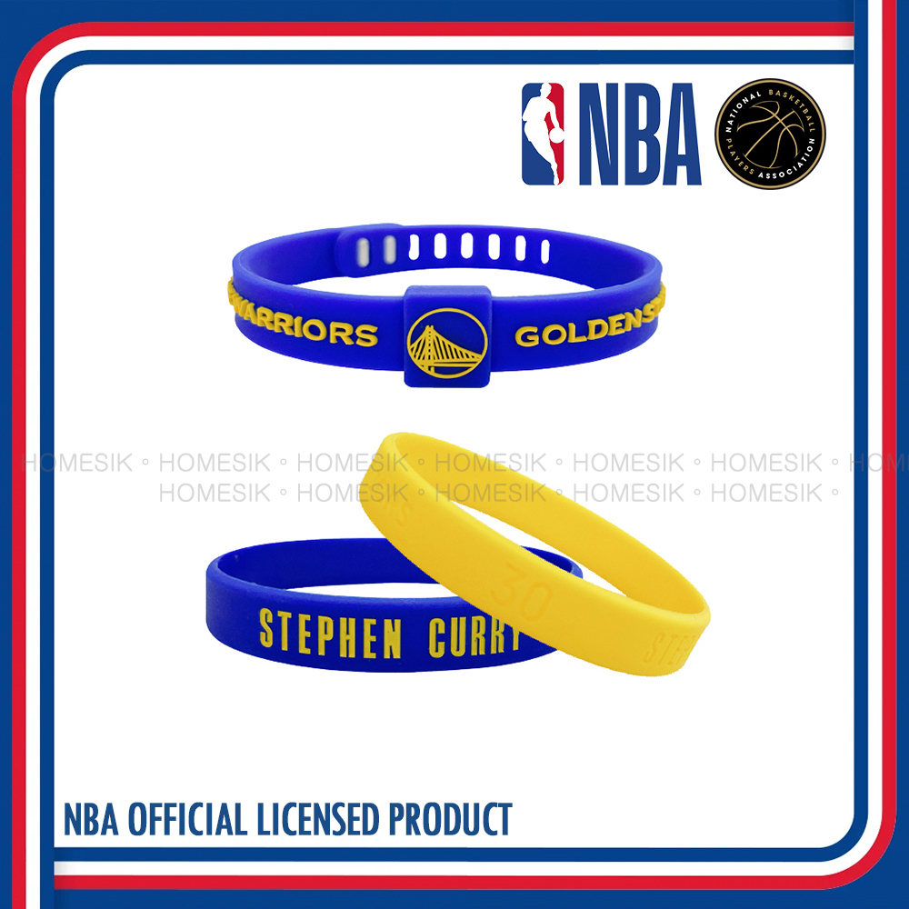 Stephen Curry 運動矽膠手環 (三條裝) 金州勇士 史提芬·居里