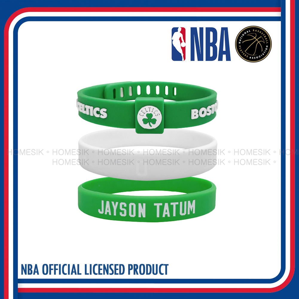 Jayson Tatum 運動矽膠手環 (三條裝) 波士頓塞爾特人 傑森·塔圖姆
