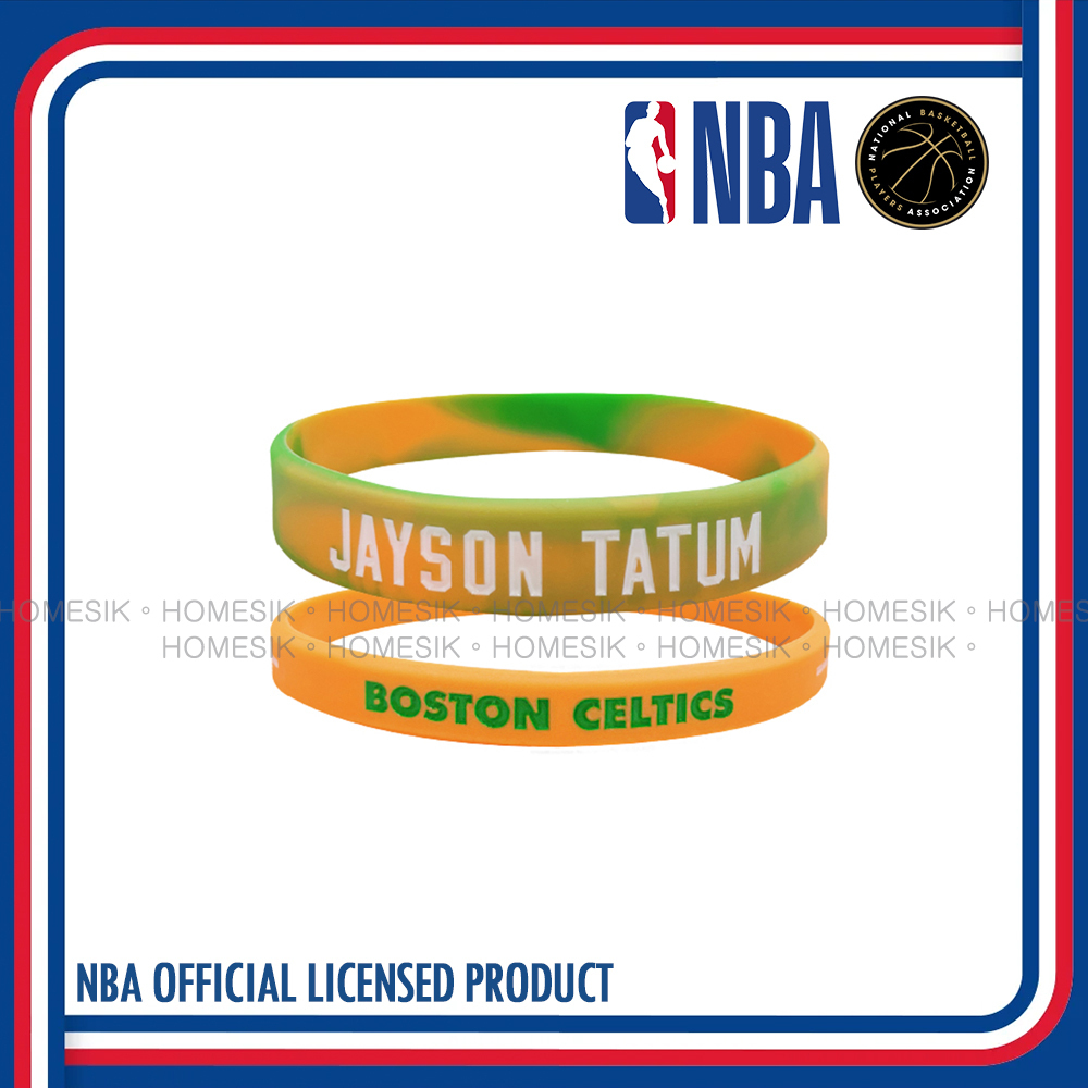 Jayson Tatum 迷彩矽膠手環 (2條裝) 波士頓塞爾特人 傑森·塔圖姆