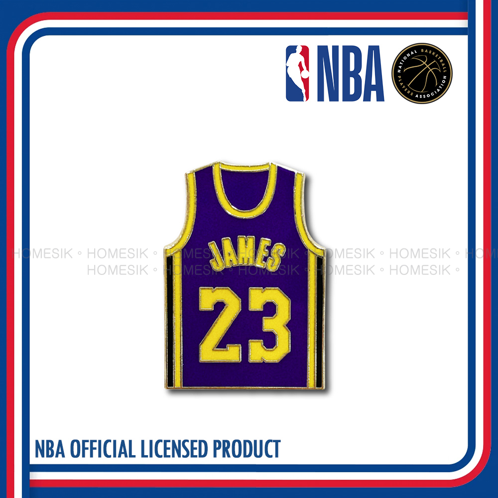 LeBron James 球衣金屬徽章 洛杉磯湖人 勒邦·占士