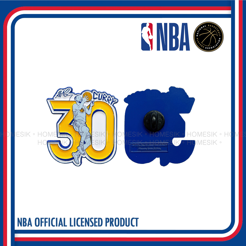 Stephen Curry 特別版形象彩色徽章 金州勇士 史提芬·居里