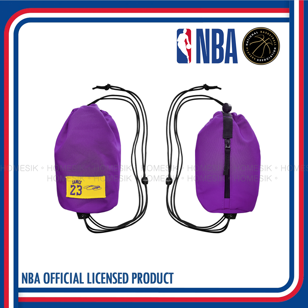 LeBron James 迷你牛津袋抽繩袋 洛杉磯湖人 勒邦·占士 束口袋 收納袋