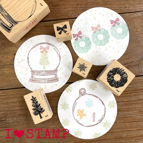 日本 KODOMO I Love Stamp 木印章 -薑餅人 1530-039