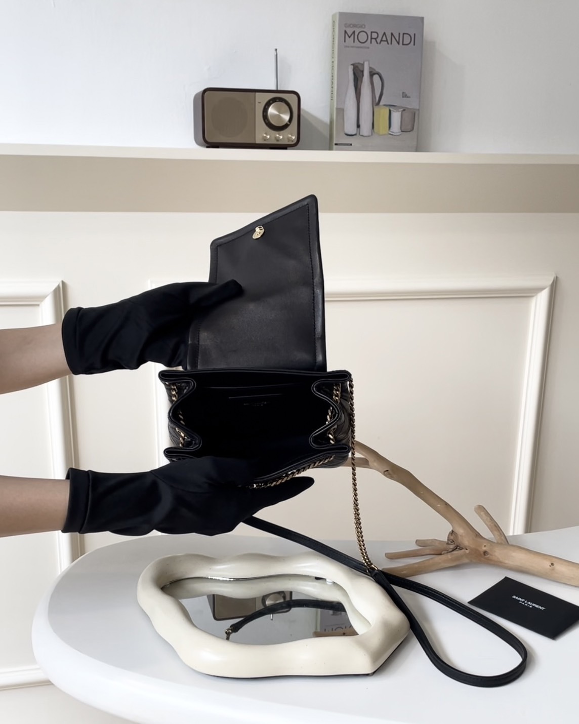 YSL｜NOLITA小羊皮迷你 黑色