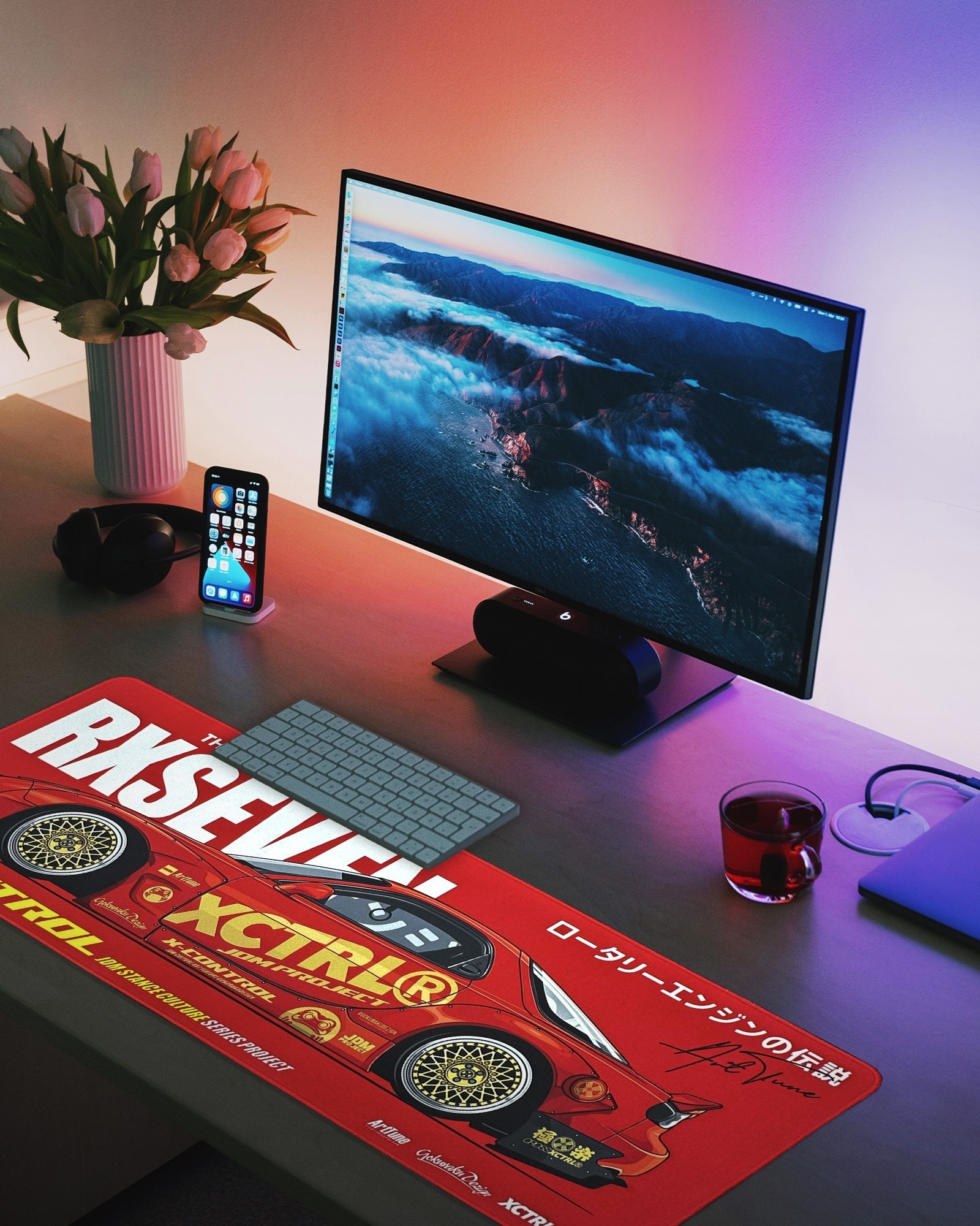 XCTRL JDM極楽A計畫滑鼠桌墊