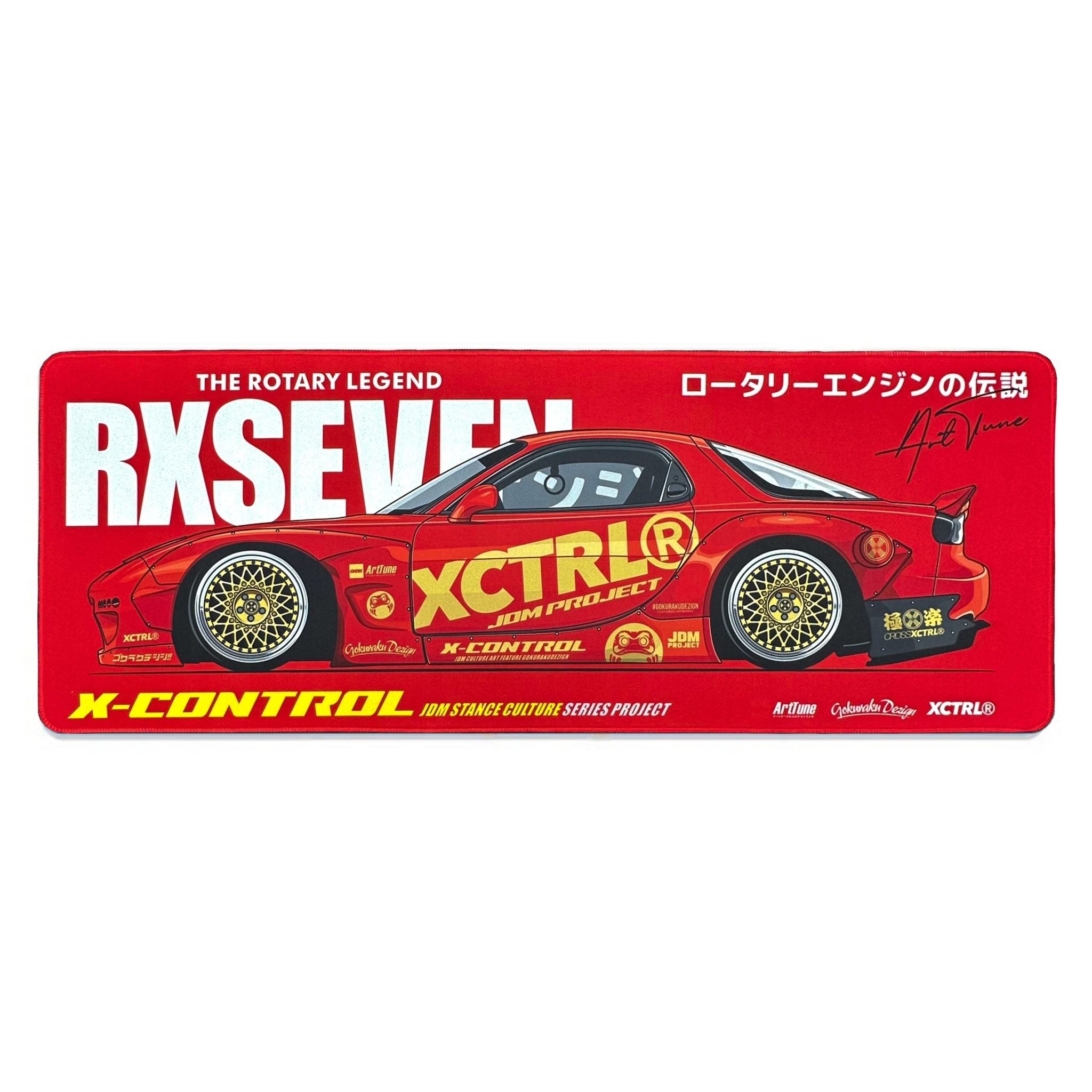 XCTRL JDM極楽A計畫滑鼠桌墊