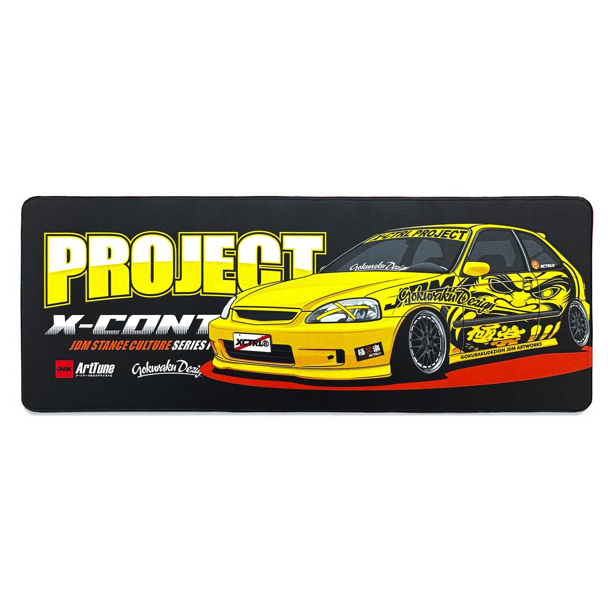 XCTRL JDM極楽B計畫滑鼠桌墊