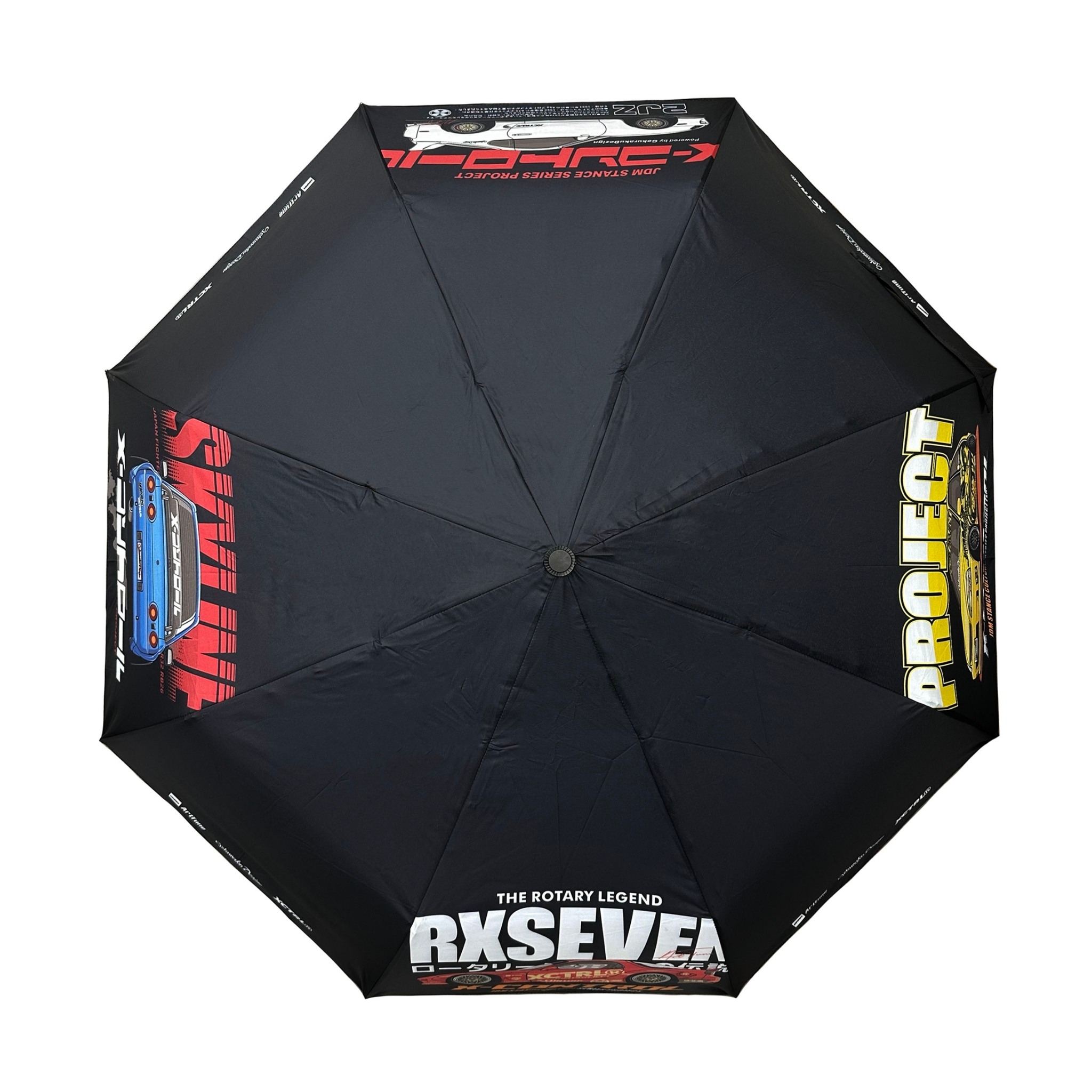 XCTRL JDM極楽自動折疊傘- 黑(23吋)