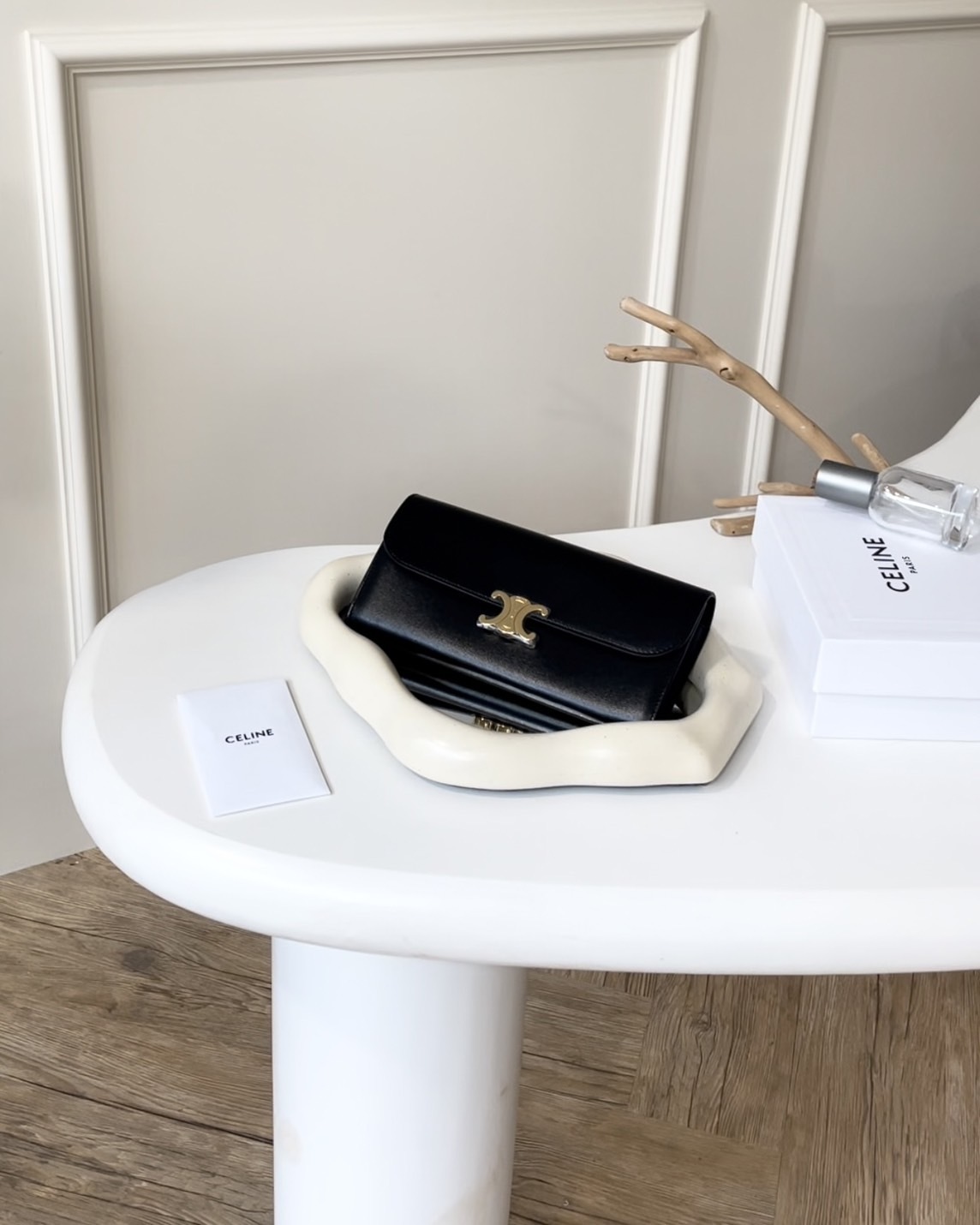 CELINE｜凱旋門長夾 黑色