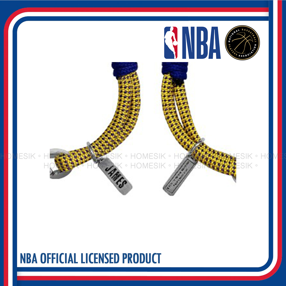 LeBron James 編織可調節手帶 洛杉磯湖人 勒邦·占士 腕帶