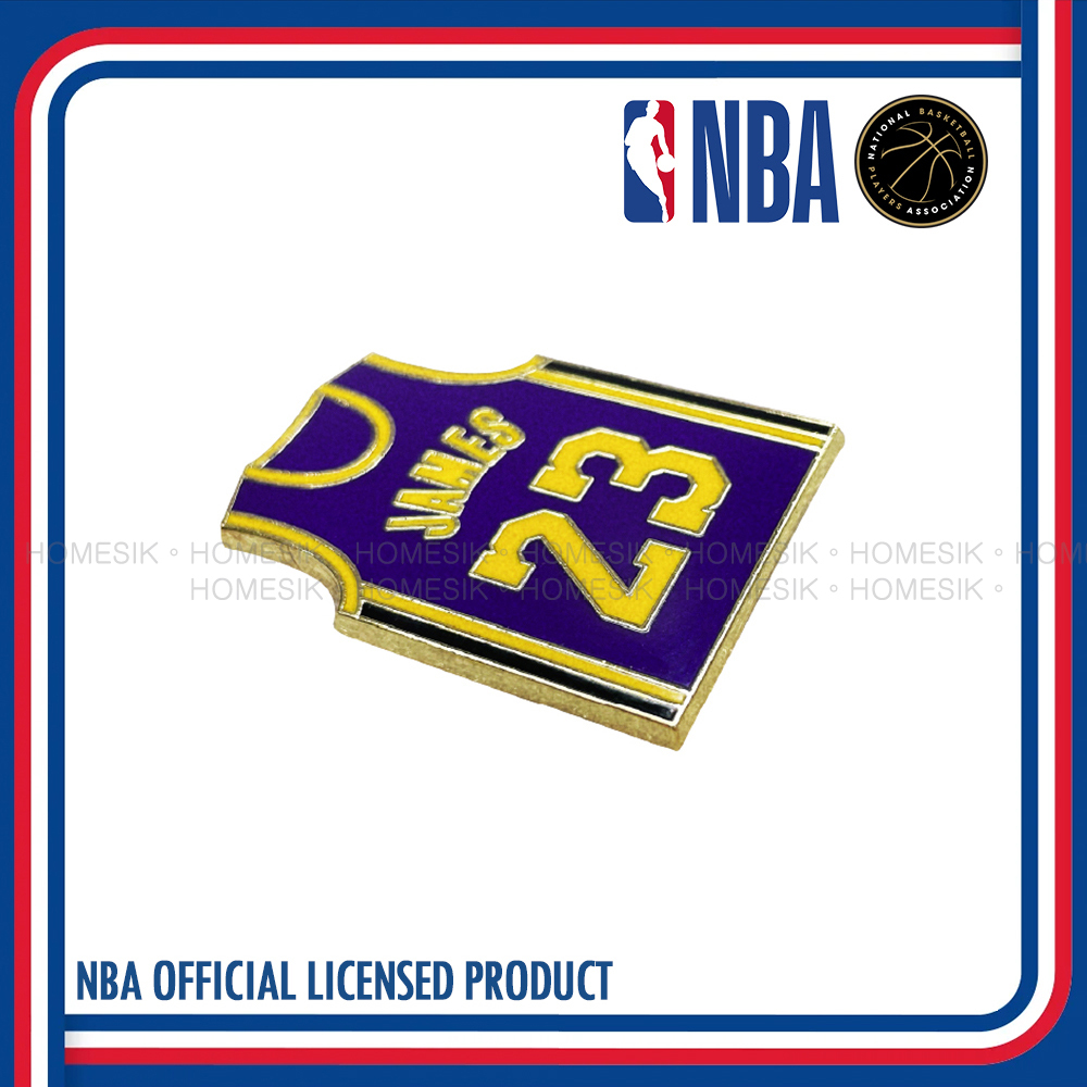 LeBron James 球衣金屬徽章 洛杉磯湖人 勒邦·占士