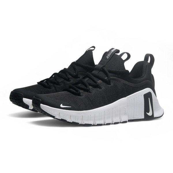 NIKE 慢跑鞋 W FREE METCON 6 黑白 訓練鞋 女 FJ7126-001