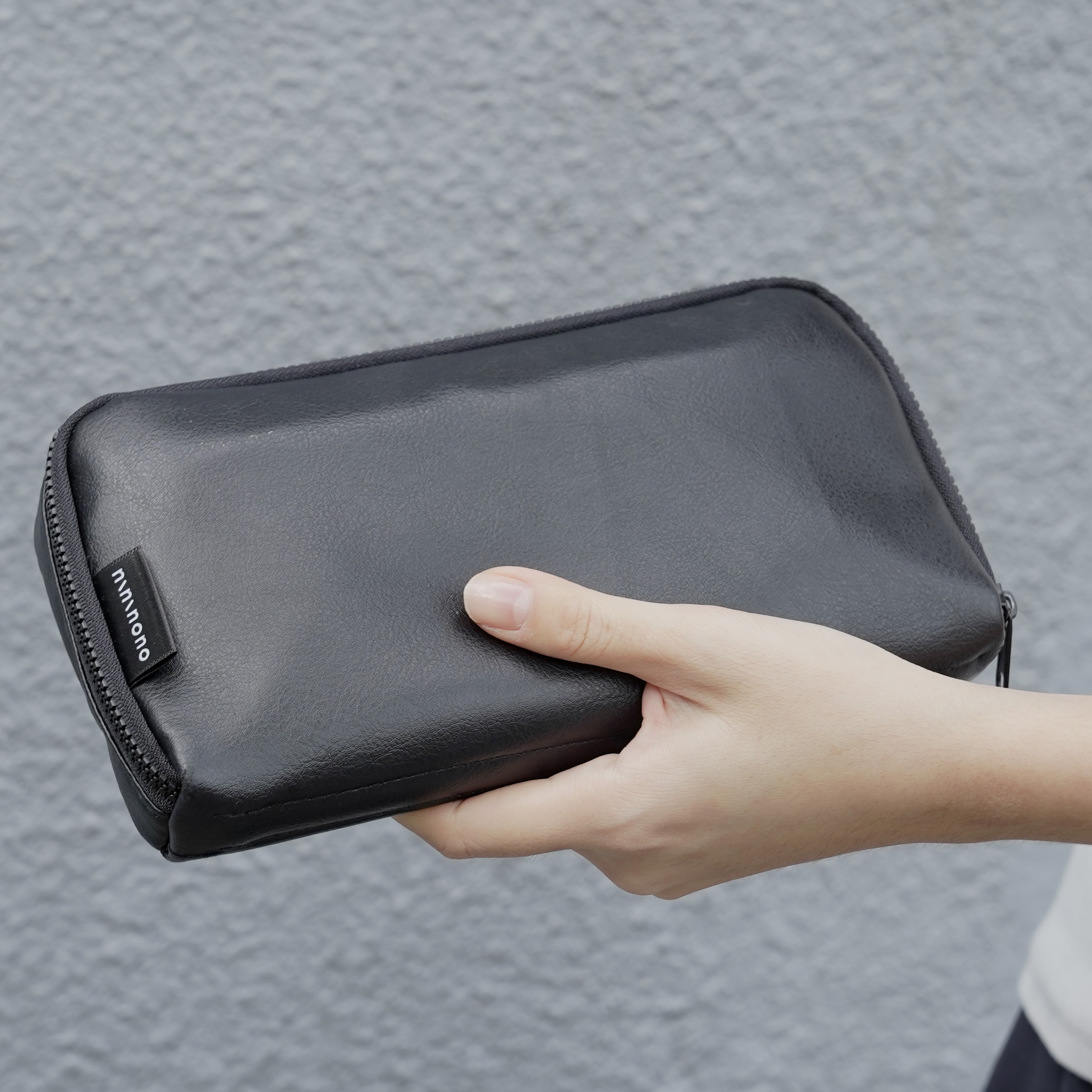 萬用多頁式長夾(黑皮革款)