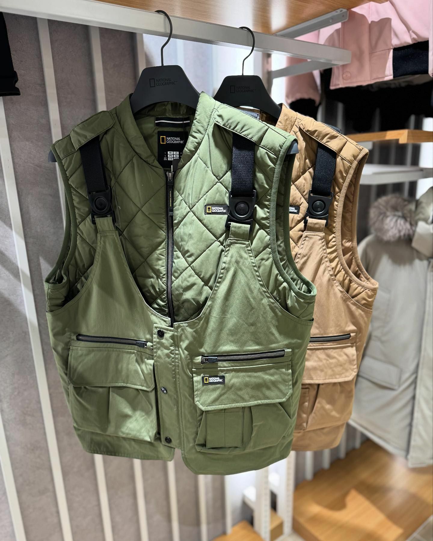 【代購】NATIONAL GEOGRAPHIC 國家地理 NRN 2IN 1 吊帶 背心 N244MPV020