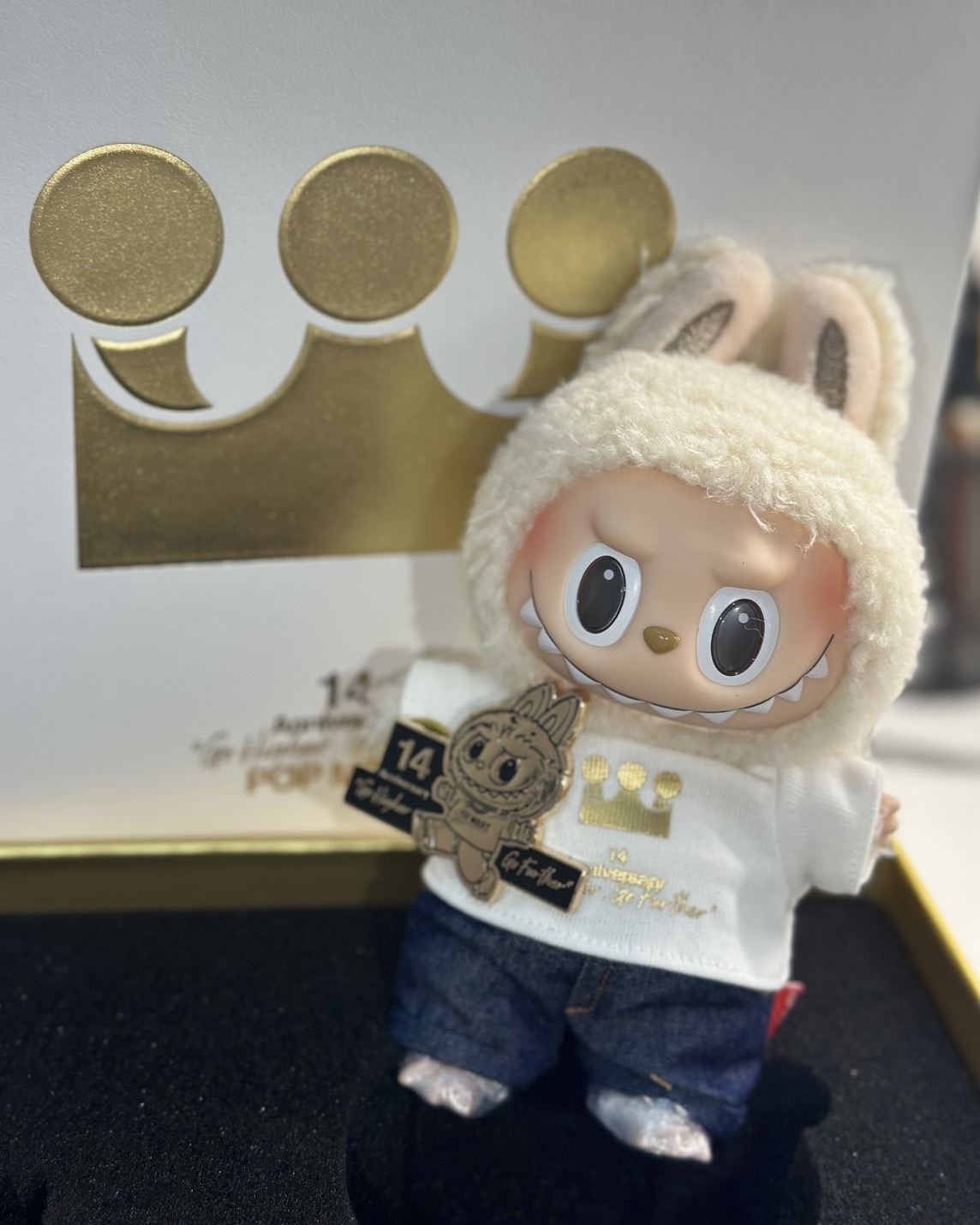 POPMART 泡泡瑪特LABUBU 14週年員工限定禮盒版