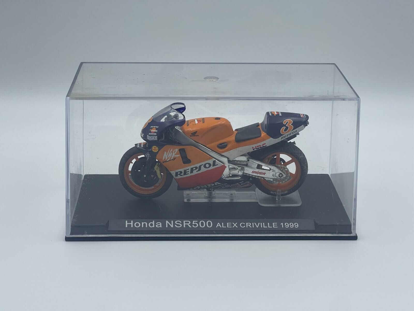 DEAGOSTINI 1/24 HONDA NSR500 ALEX CRIVILLE 1999 #3