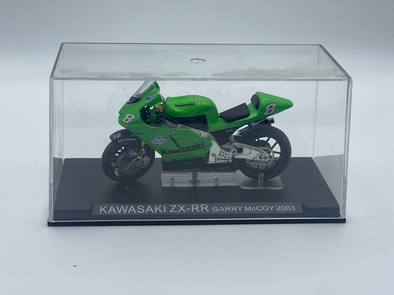 DEAGOSTINI 1/24 KAWASAKI ZX-RR GARRY MCCOY 2003 #8