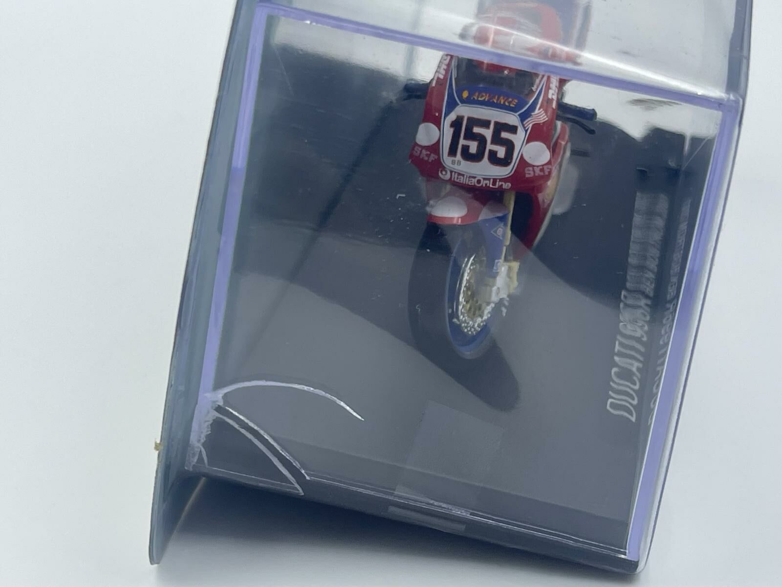 DEAGOSTINI 1/24 DUCATI 996R BEN BOSTROM 2001 #155