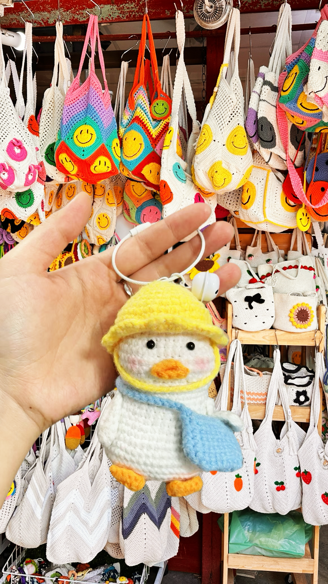 泰國手工 編織可愛 小鴨子