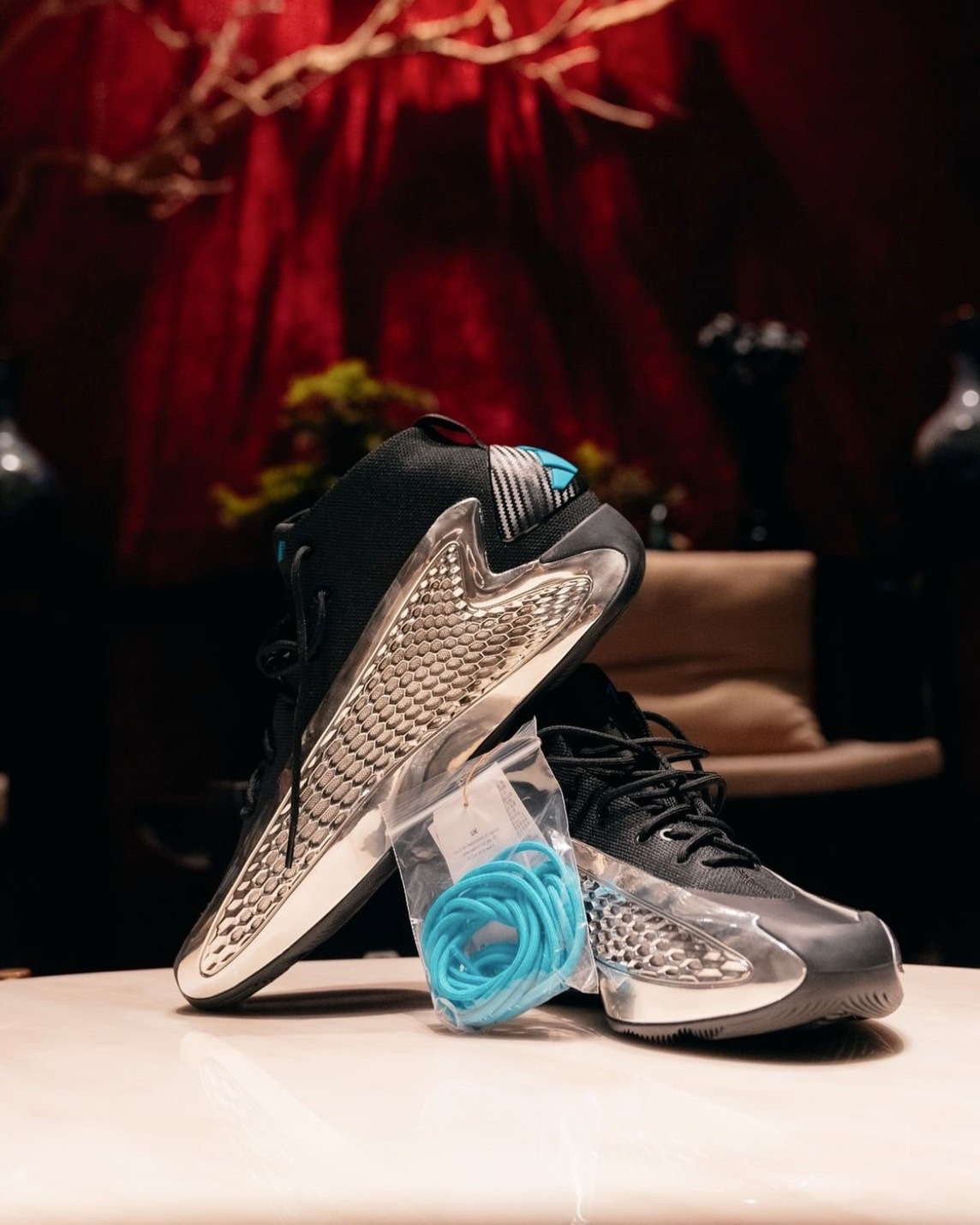 Adidas AE 1 Silver Metallic 金屬銀黑 耀眼星途 電鍍 灰狼 實戰籃球鞋