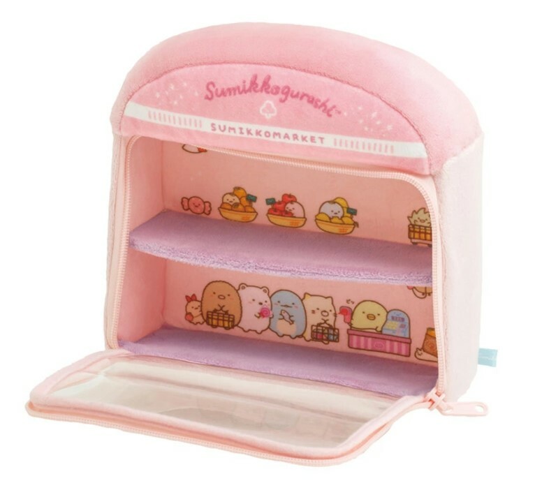 角落生物 有拉鍊 可透視 粉紅手玉屋