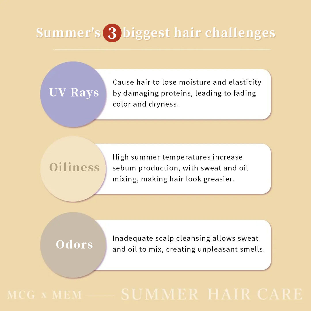 Summer's 3 Biggest Hair Challenges