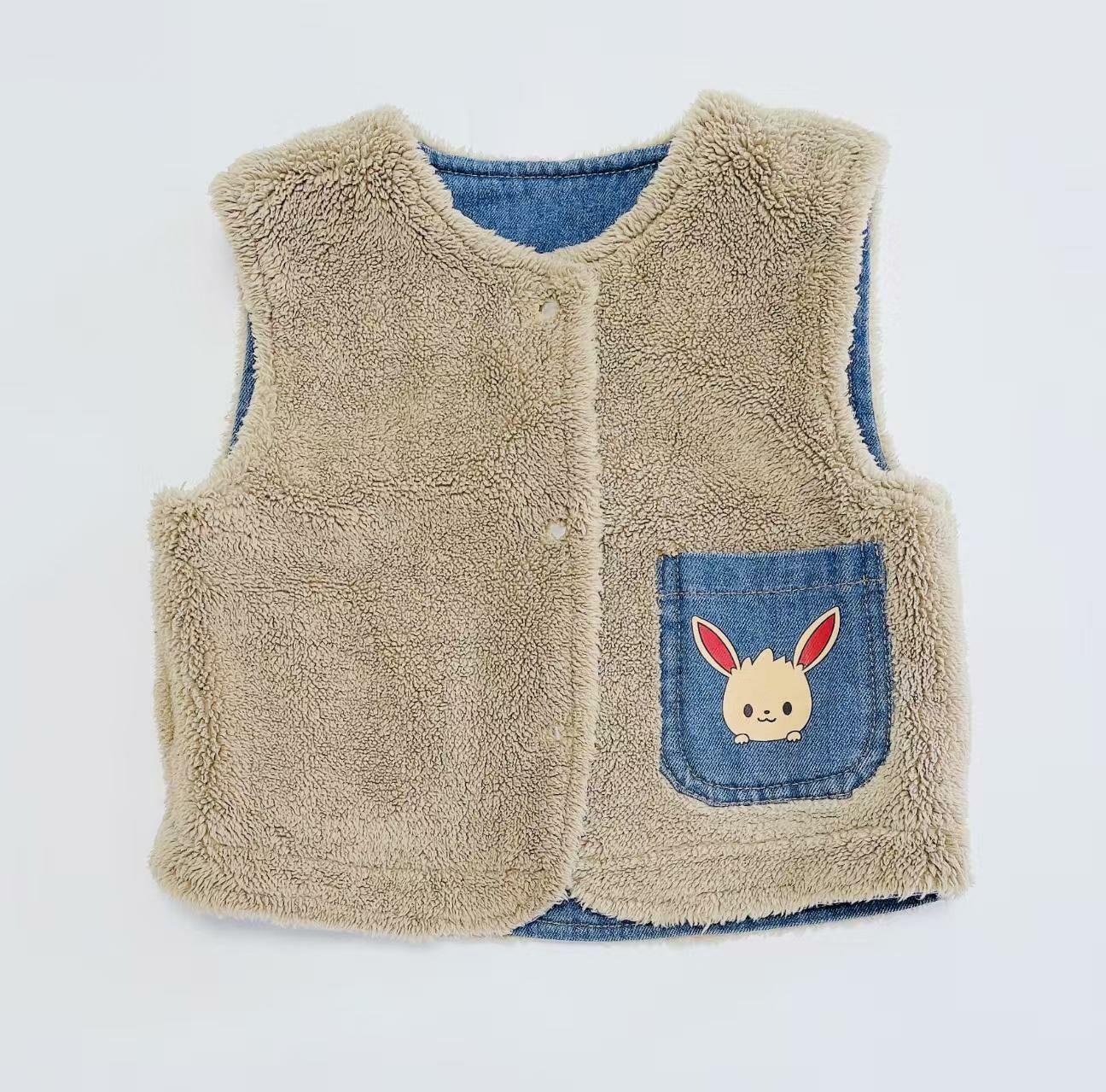 日單 2025年新款比卡超雙面馬甲