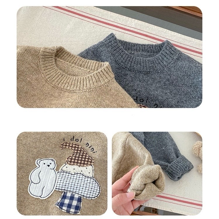 日系聖誕樹娃娃針織毛衣