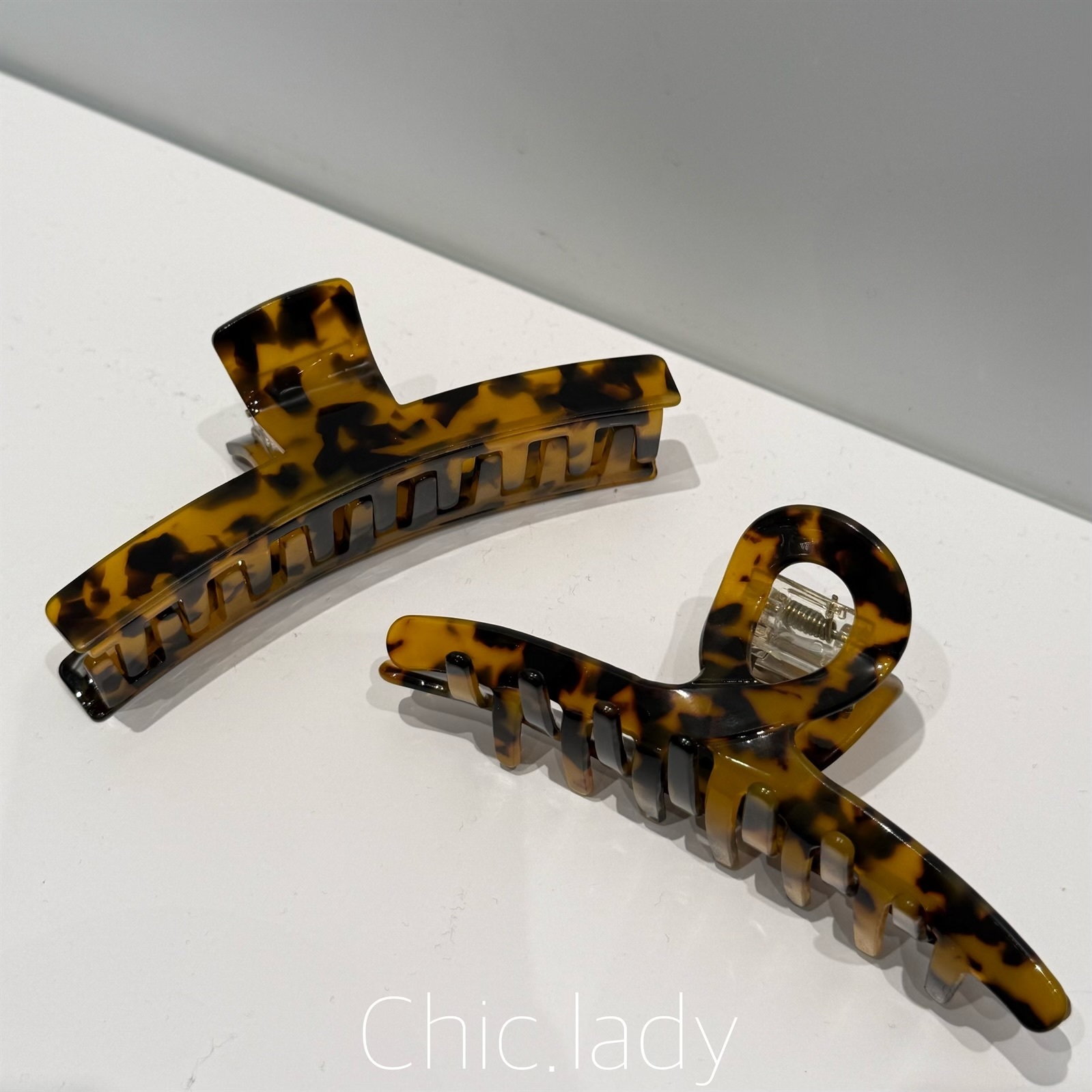 秋冬豹紋女孩髮夾🐆