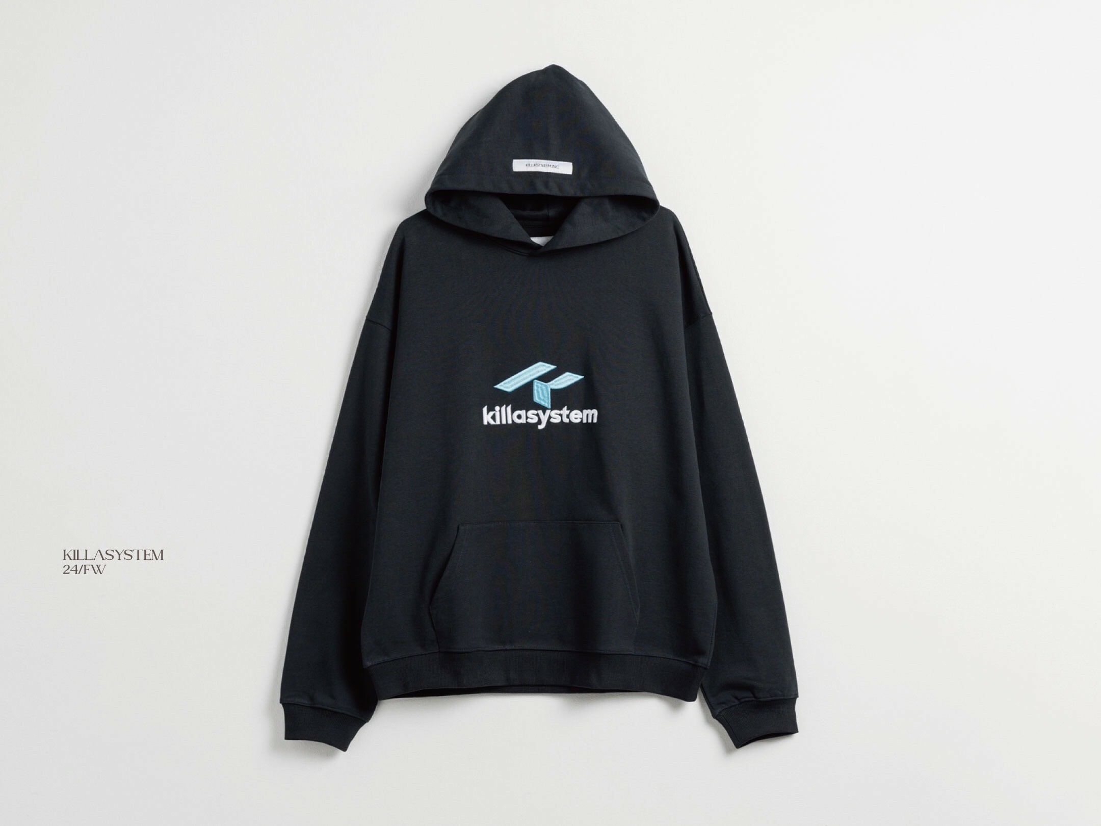 Fashion killa帽踢-SOLID STITCH COLOR HOODIE