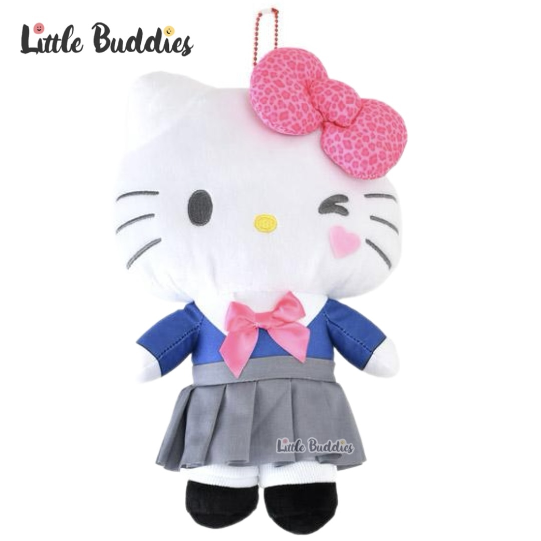 日本 Sanrio 學生造型系列 超大公仔包包匙扣