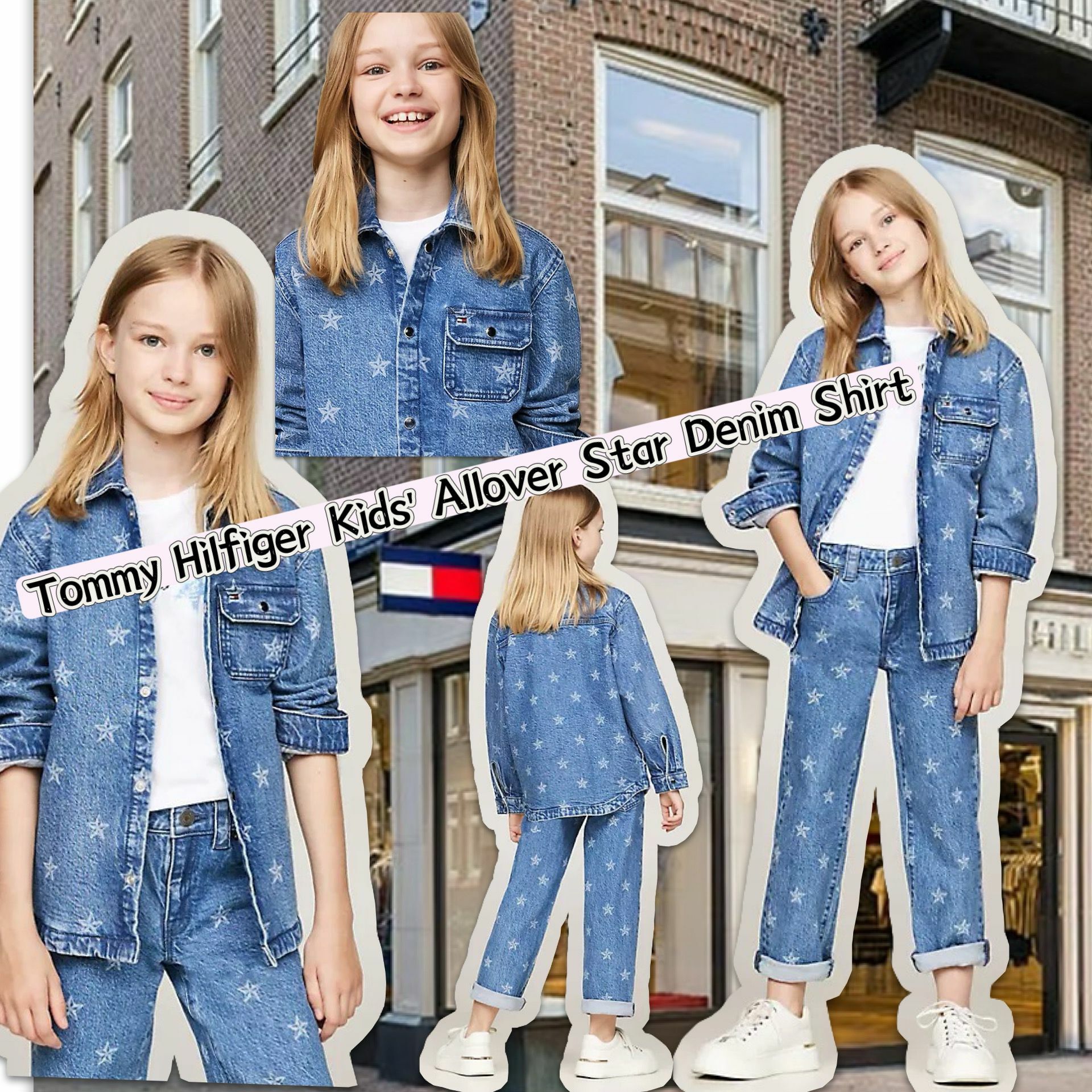 【預購】Tommy Hilfiger Star G112115 女童外套