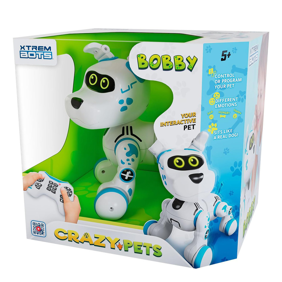 XTREM-BOTS搖控機械人系列-機器寵物 BOBBY