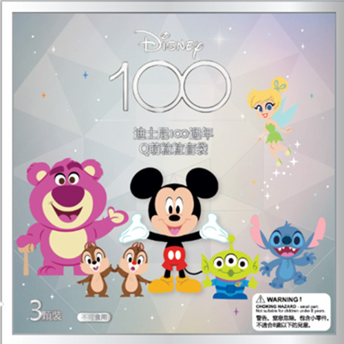 迪士尼100週年Q版粒粒盲袋