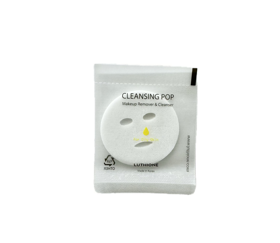 【LUTHIONE水溶便攜式洗面 油性肌(黃色) (一包10片)】