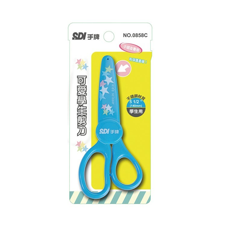 SDI 可愛 學生剪刀 5-1/2" (卡入) 0858C