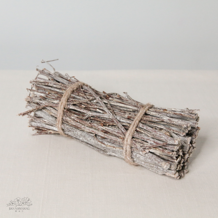 天然素材 YW229D-W刷白樹枝