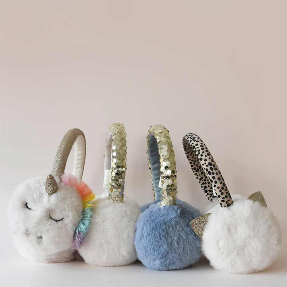 英國Rockahula Kids 兒童耳罩-Clara Cat Leopard