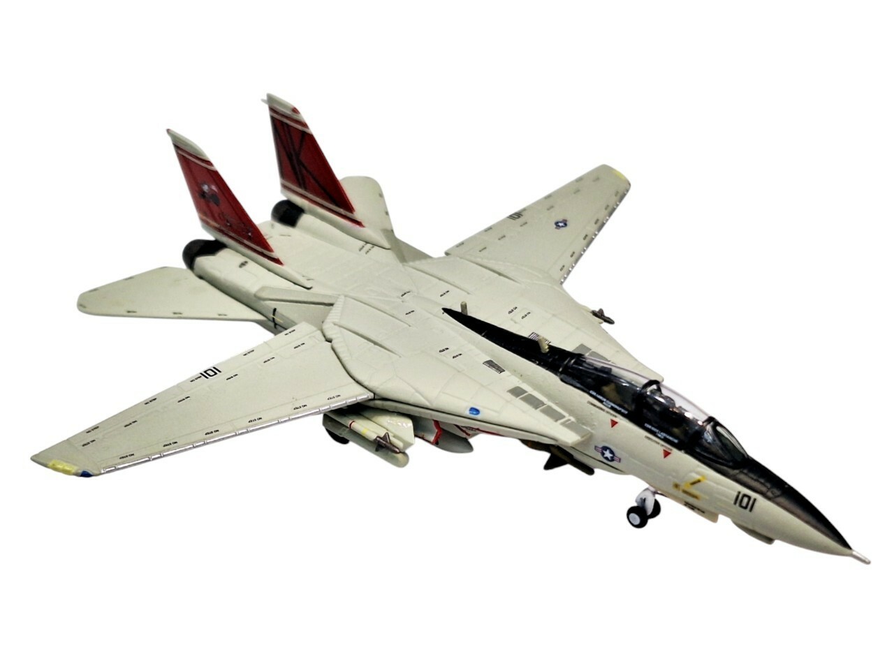 Hogan M-Series 1/200  美國海軍 F-14D 第31中隊 熊貓中隊 機號NK101