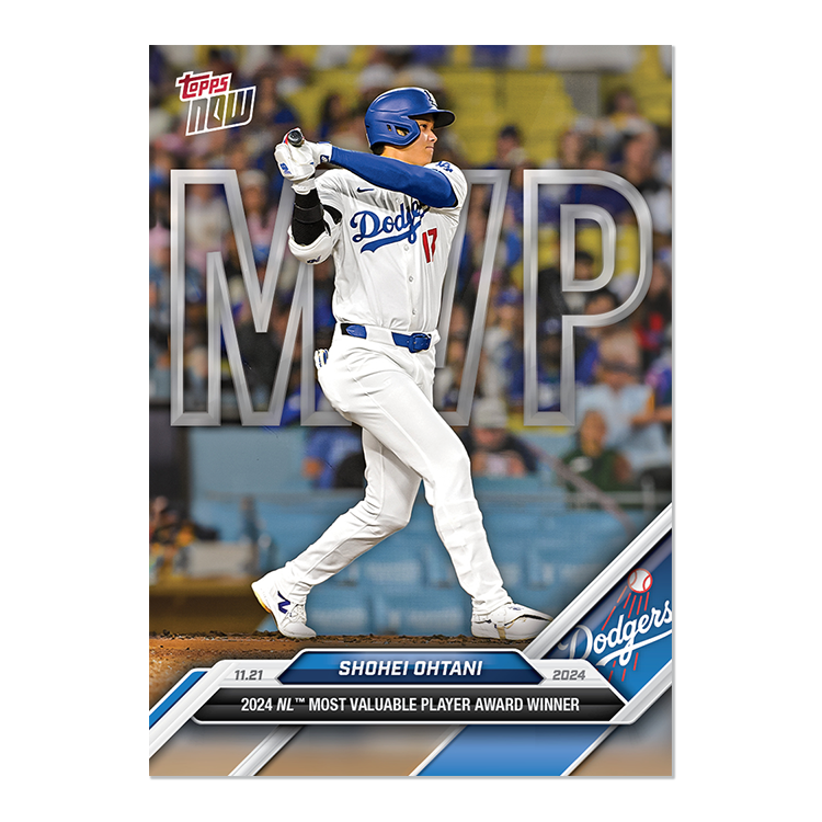 TOPPS NOW 國聯MVP 大谷翔平 球員卡