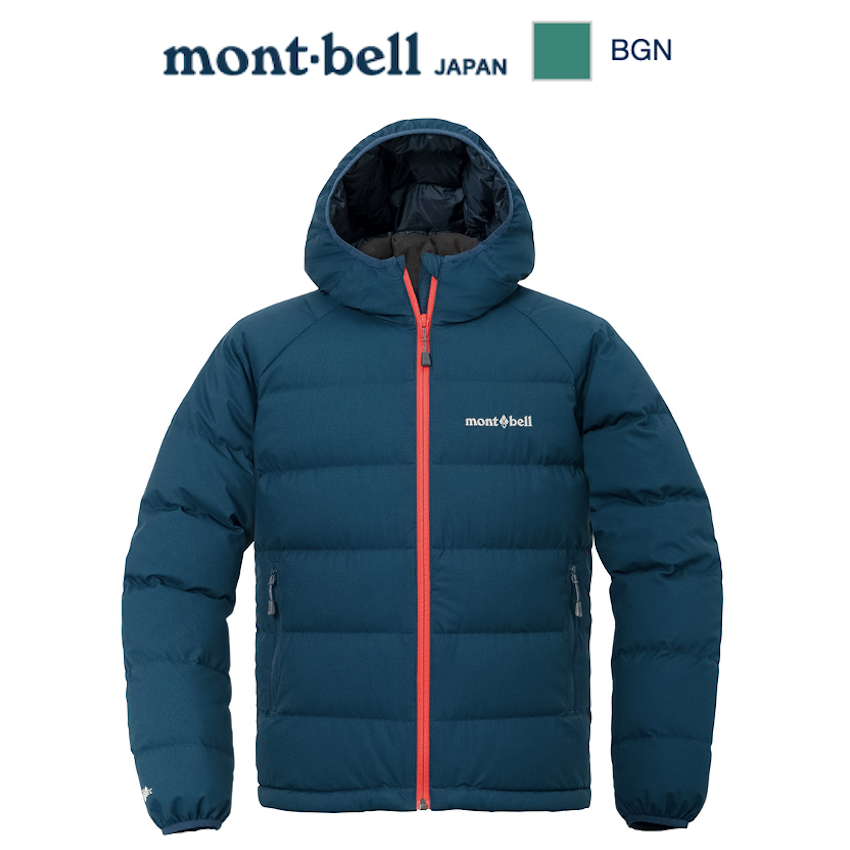 日本 Mont-Bell Super DRY-TEC Down Parka Kid's 幼童羽絨外套