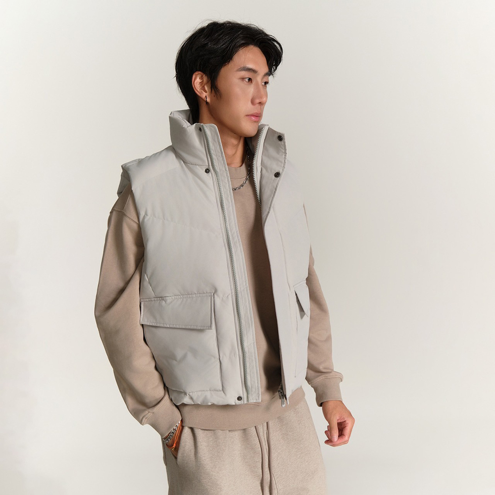 INNERSECT 三生萬物 FOG ESSENTIAL 24FW 立領 三色 保暖背心 INN24FWTVT321*