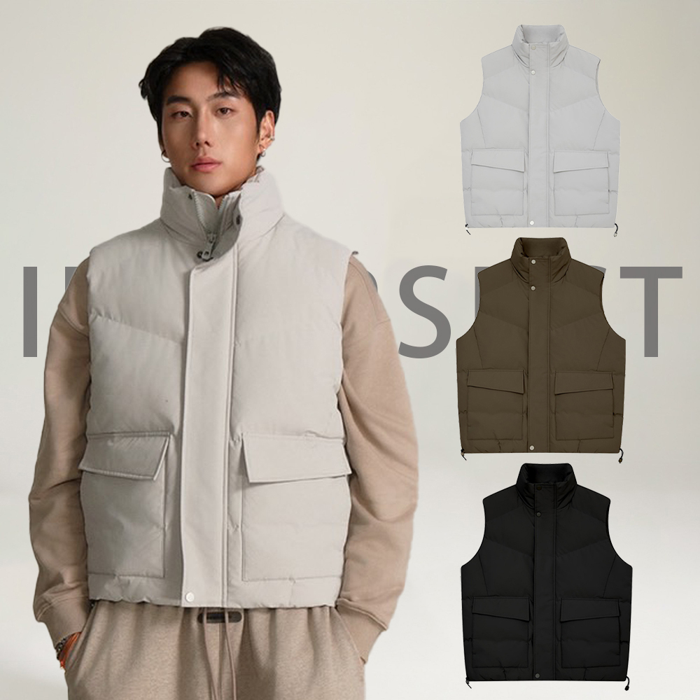 INNERSECT 三生萬物 FOG ESSENTIAL 24FW 立領 三色 保暖背心 INN24FWTVT321*