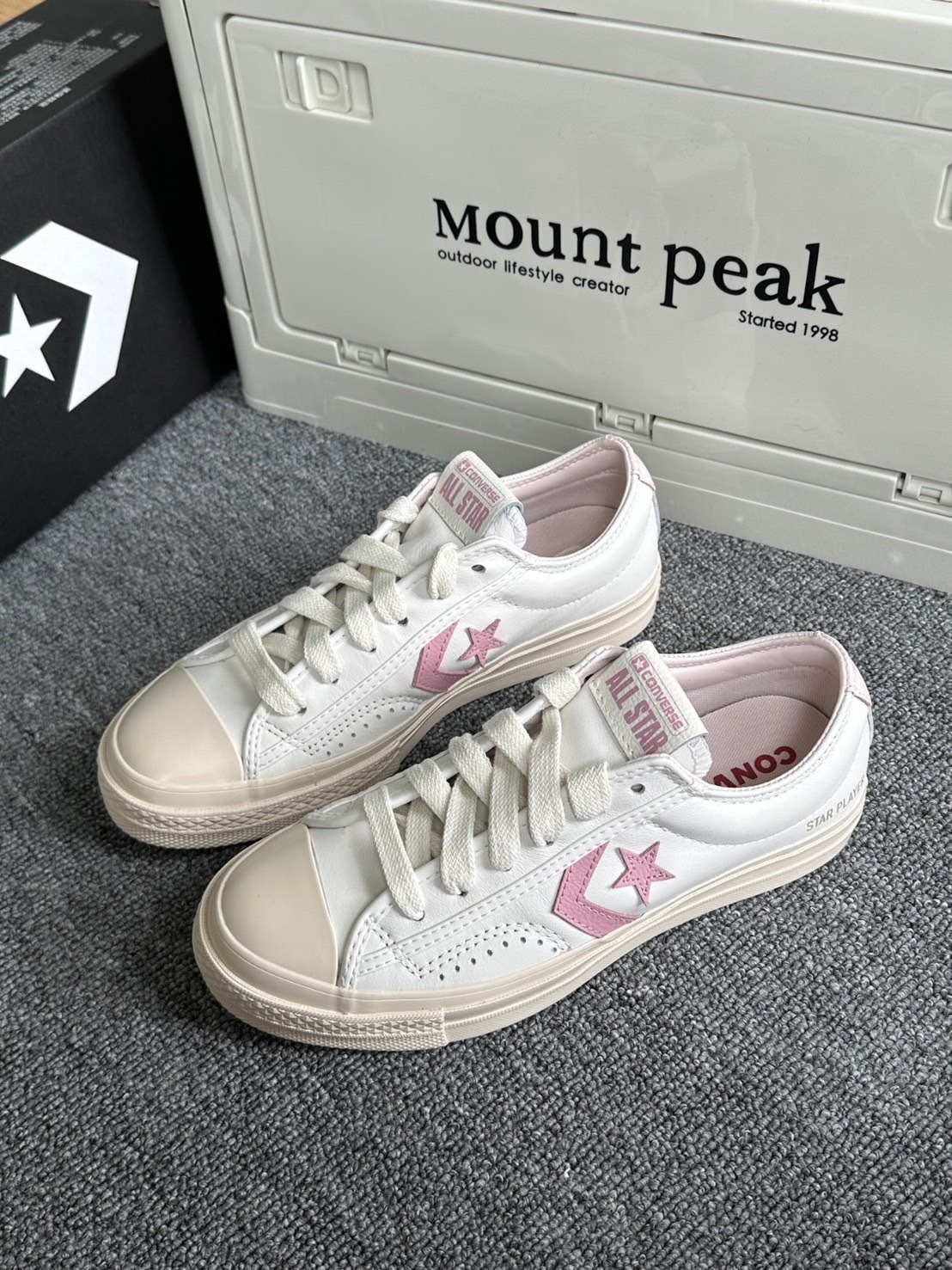 <極少量bug價!!> Converse Star Player 76 復古米白 心動粉