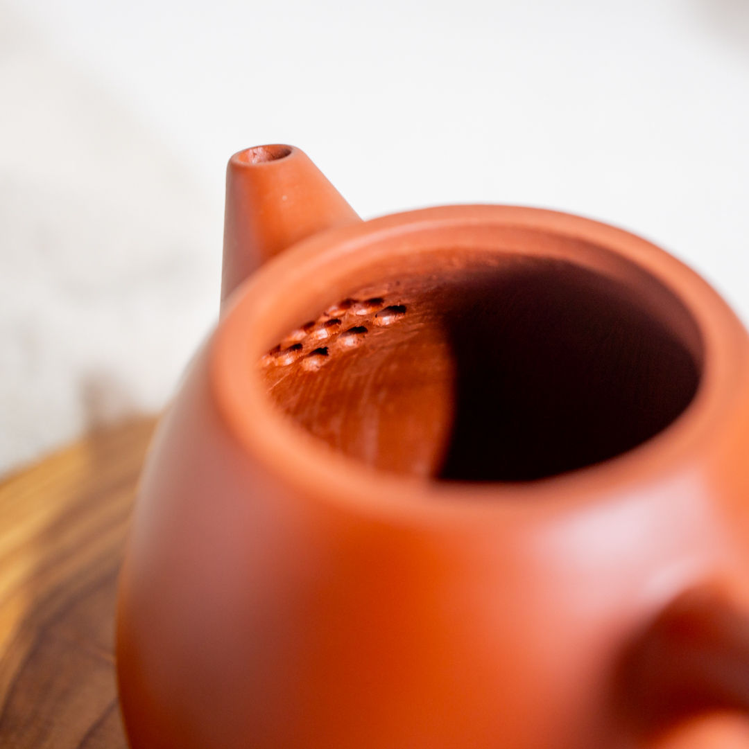 朱泥小品壺－龍蛋