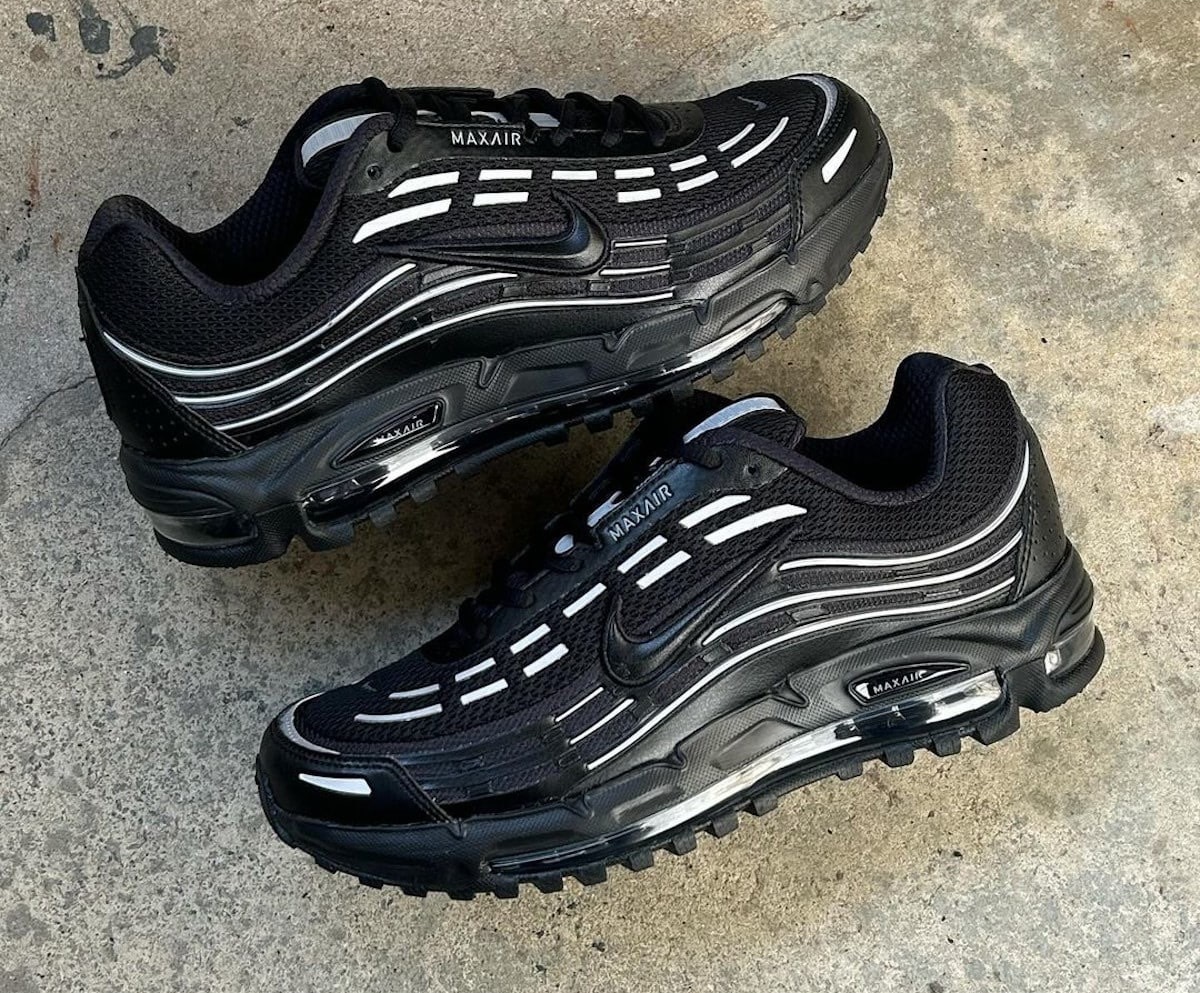 預購 Nike Air Max TL 2.5 Black and Metallic Silver