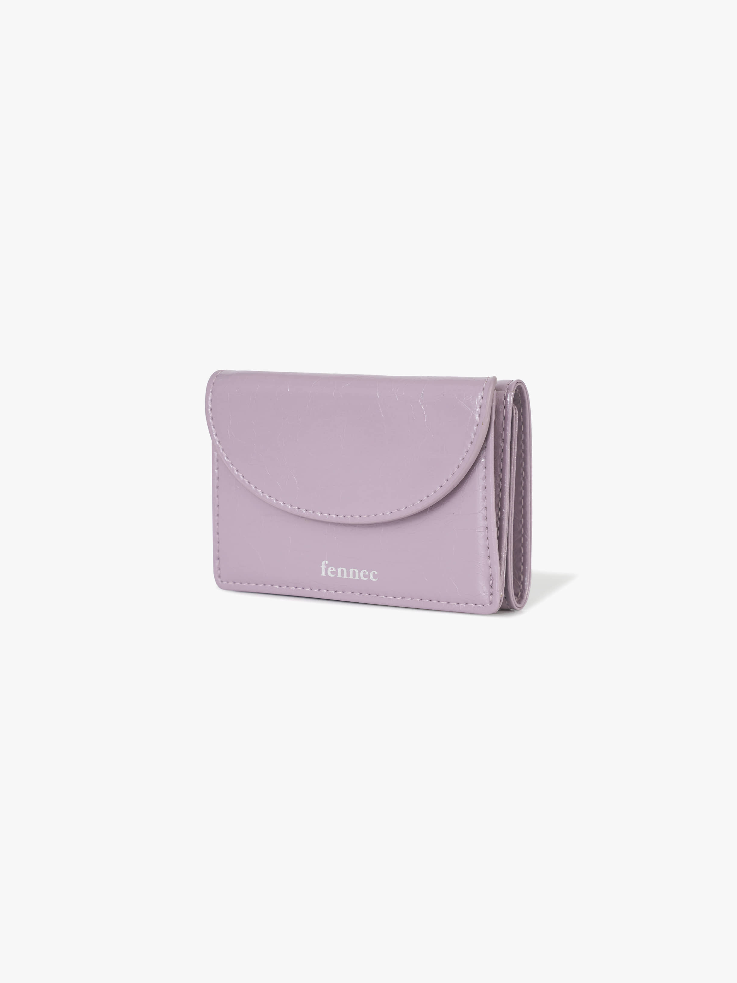 Fennec】 CRINKLE HALFMOON MINI WALLET (HA109)