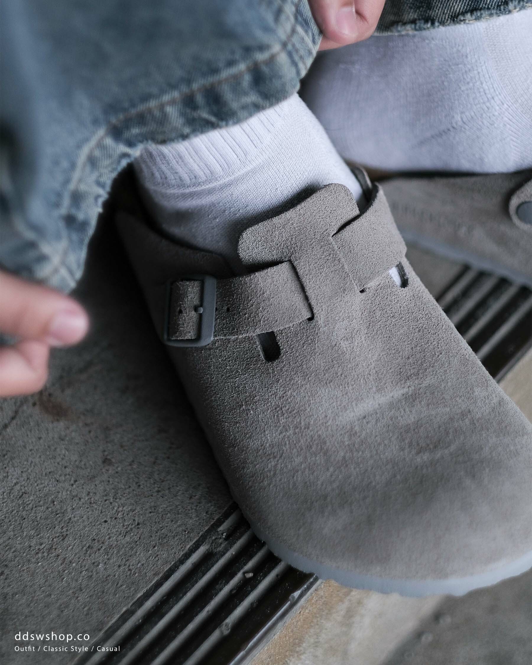 "代購" Birkenstock Boston 勃肯拖鞋 麂皮