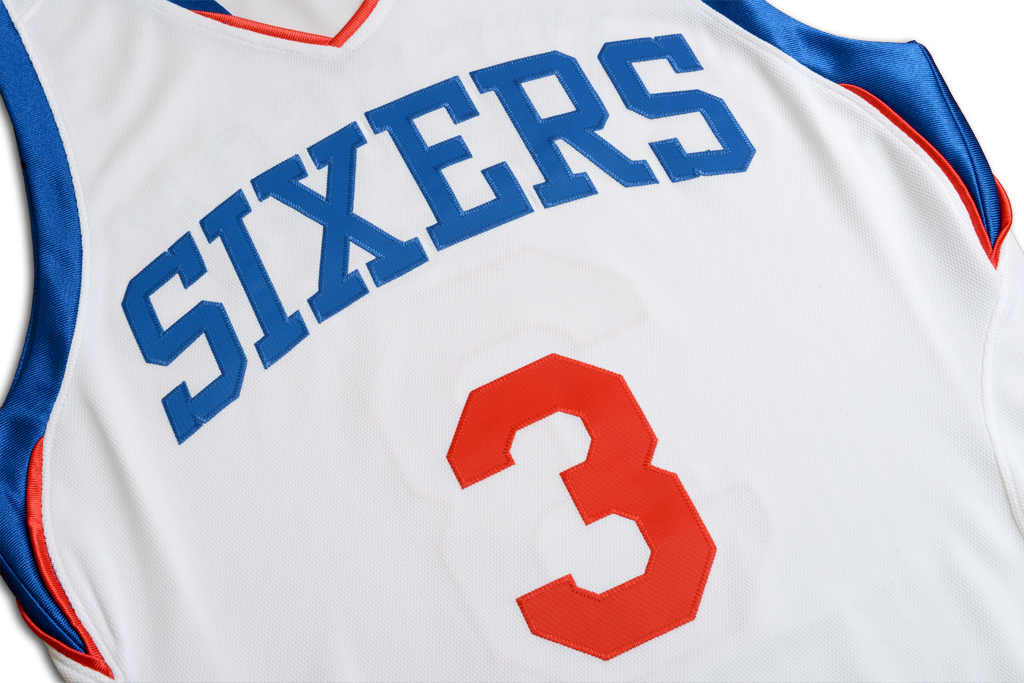 Mitchell & Ness 費城76人隊 Allen Iverson 2009-2010 復刻 球員版球衣