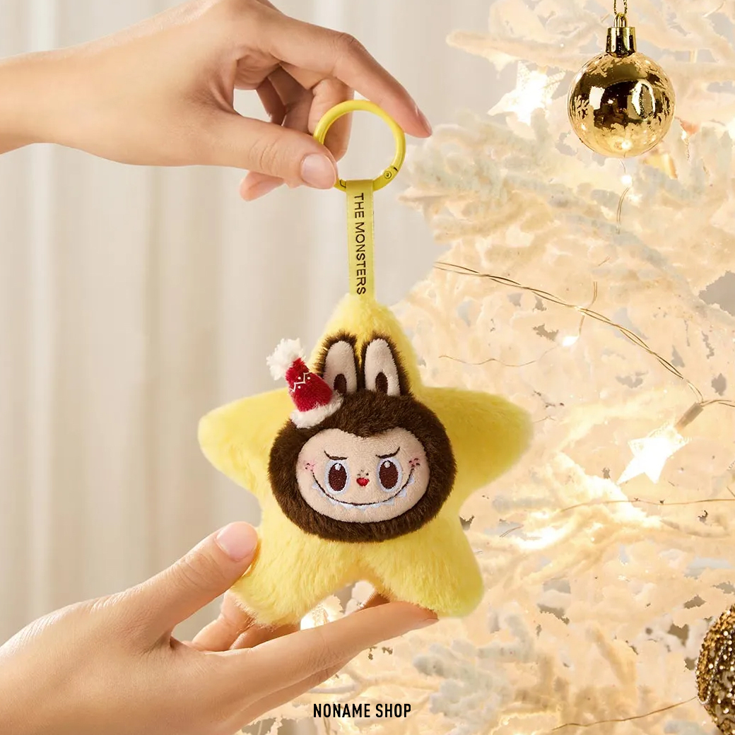 POP MART 泡泡瑪特 THE MONSTERS LABUBU 經典 閃閃 毛絨 掛件 盲盒